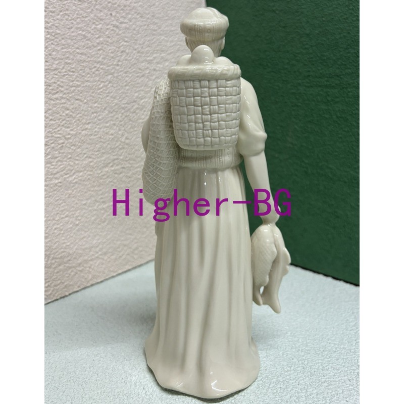 1pcs Lenox Firsy Blessing Nativity Fisherman 8.7inch DIY Ceramic