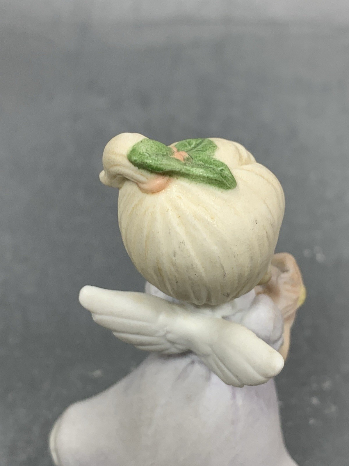 Lefton Mini Angel Christmas Girl Figurine 03444 Vintage 1983