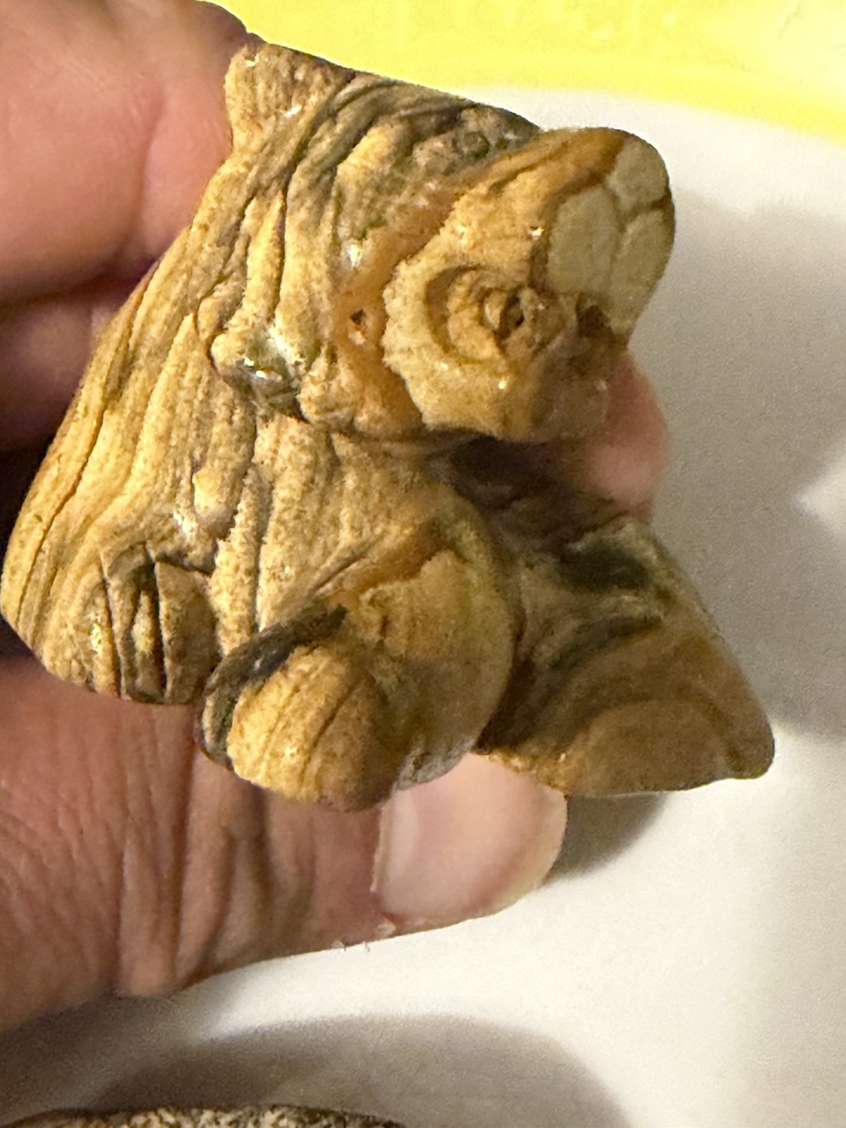 Lot Of 2 Hand Carved Stone Lions, Found In The Iraqi Desert, Age Unknown