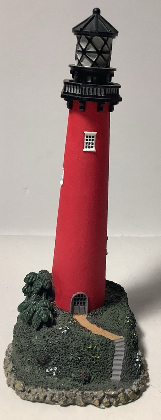 Vintage 1999 Geo. Z. Lefton “Juniper Inlet” Lighthouse Sculpture