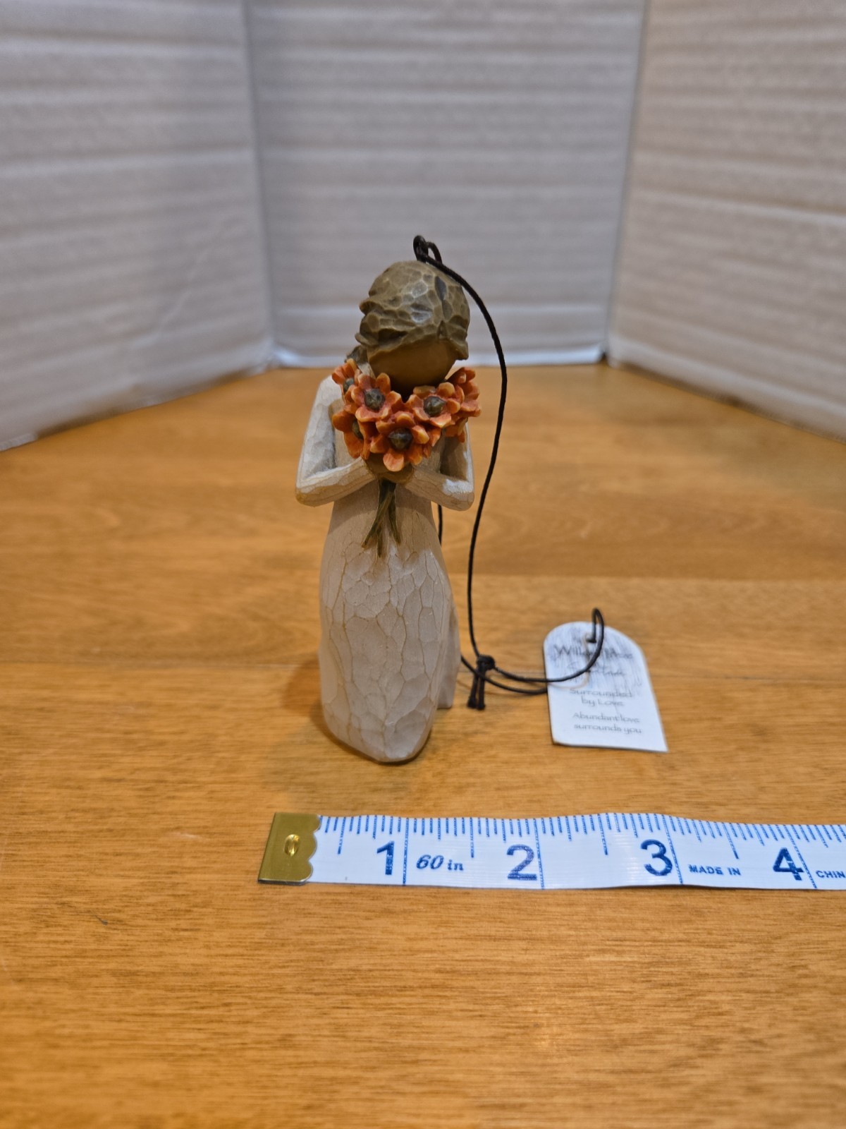 Willow Tree Surrounded by Love Ornament Susan Lordi 2013 Demdaco Cottagecore