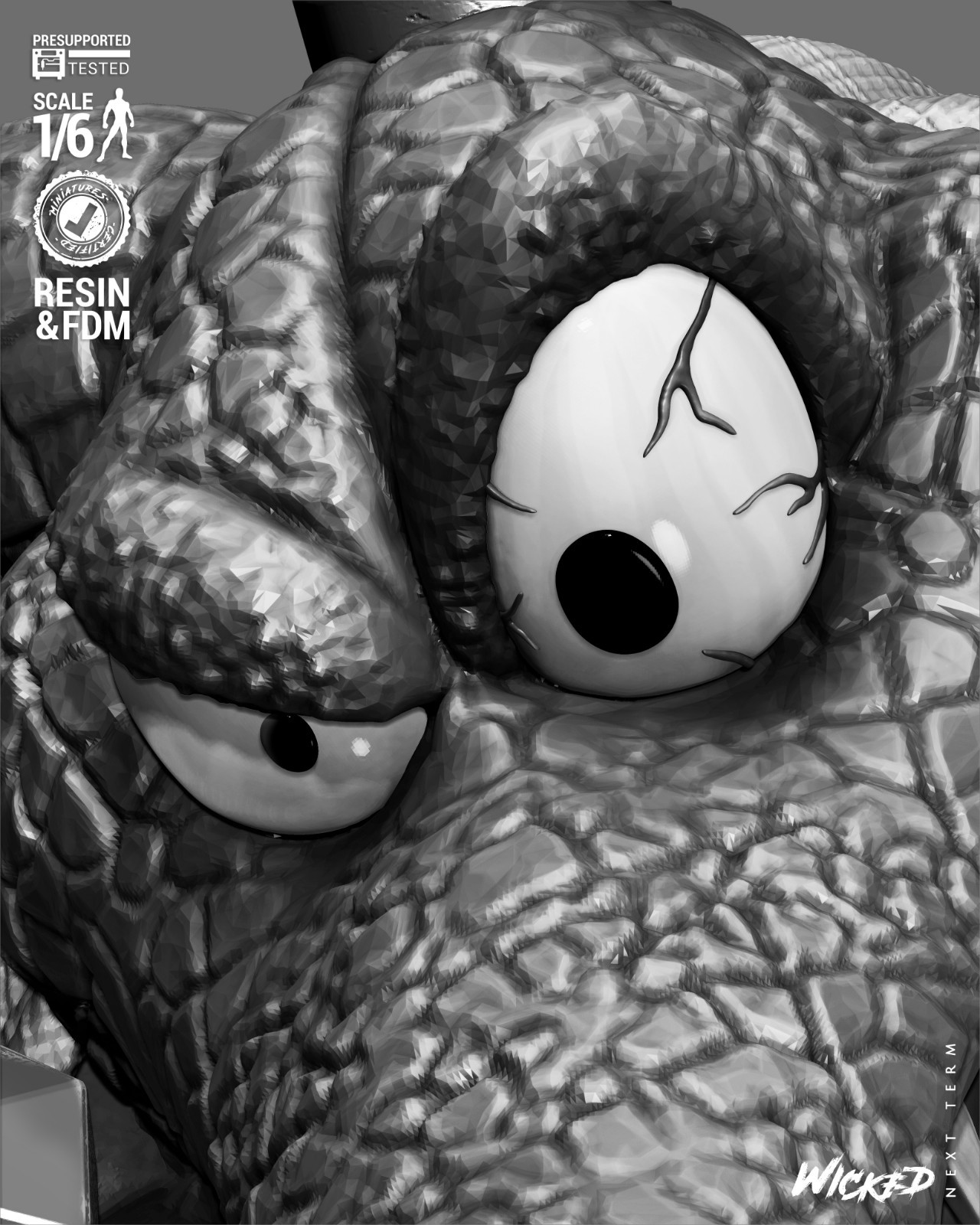 King K. Rool – DK Country – 1/6 Scale Statue 3D Print Model Kit Unpainted
