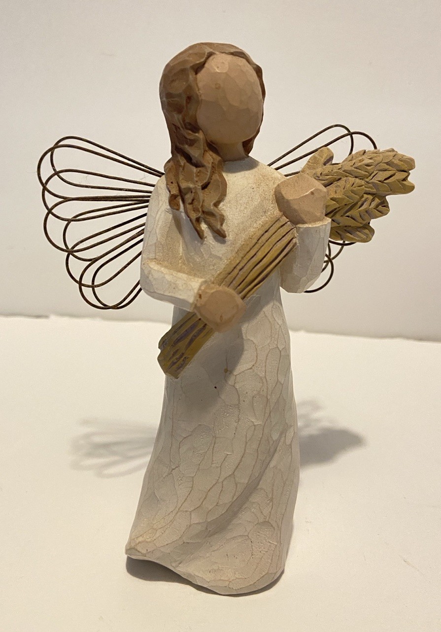 Willow Tree ANGEL OF AUTUMN 5″ Figurine Sculpture Susan Lordi Demdaco 2001