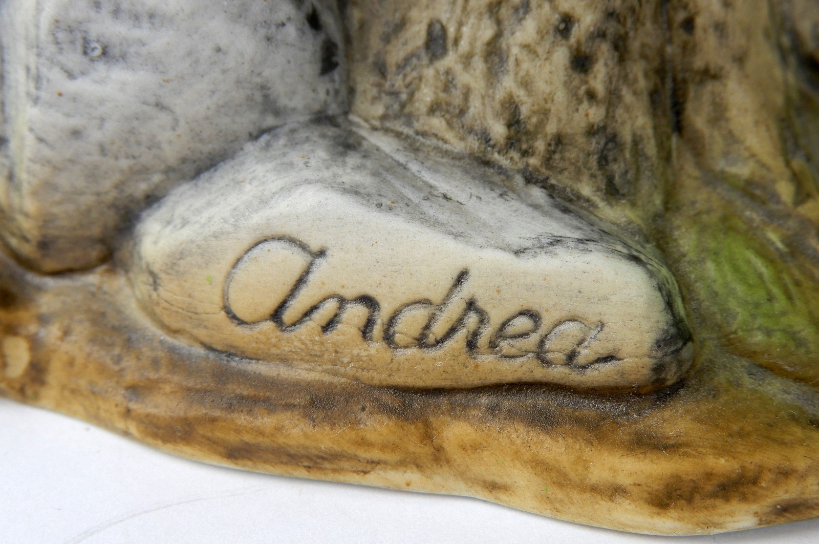 Vtg 1983 Andrea by Sadek #6807 Mourning Dove Bird Porcelain Figurine 9″ Japan