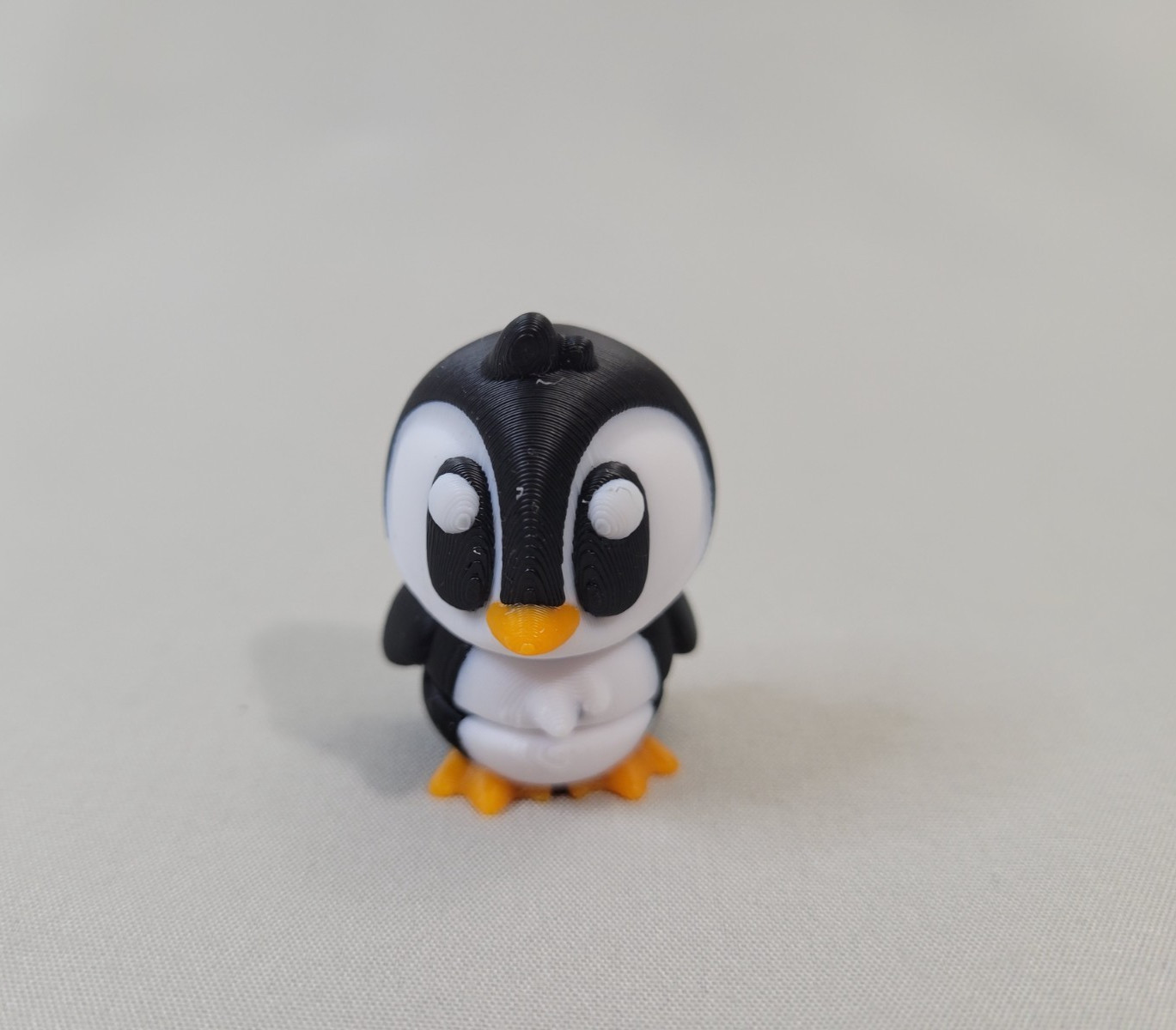 Artic Penguin Desk Set Articulated Animals 3D Printed