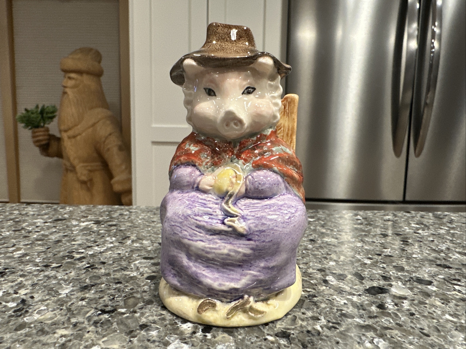 VINTAGE ROYAL ALBERT | THIS LITTLE PIG HAD NONE | BEATRIX POTTER FIGURINE | 1992