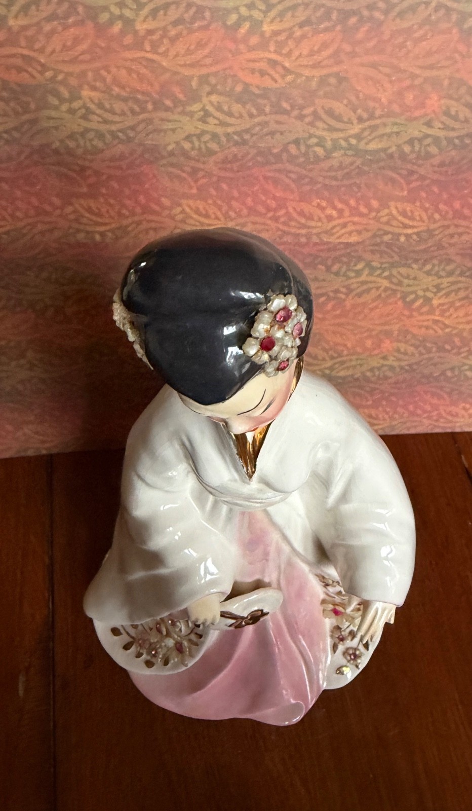 Vintage Josef Originals Geisha Figurines 10 3/4″ Tall – Sakura & Cho Cho