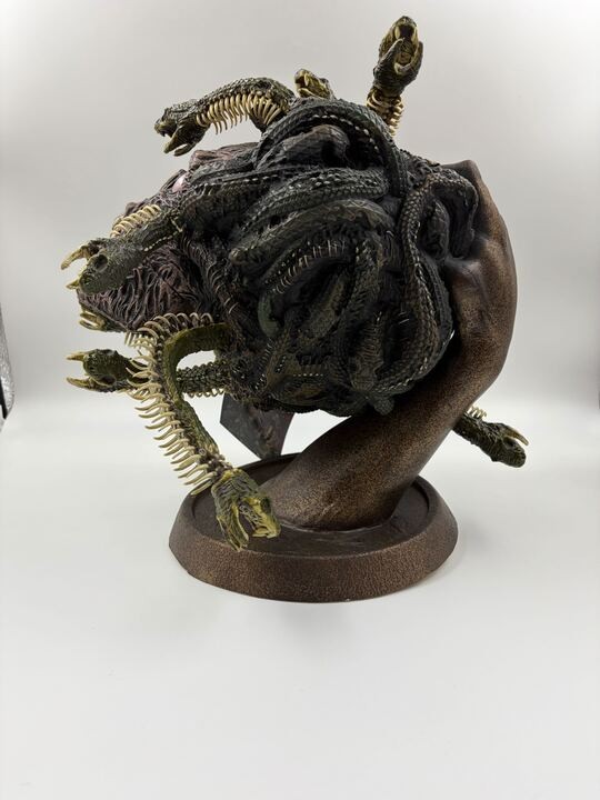 NEW WizKids Death Saves Medusa Head Trophy XW68506 D&D Collectible Statue