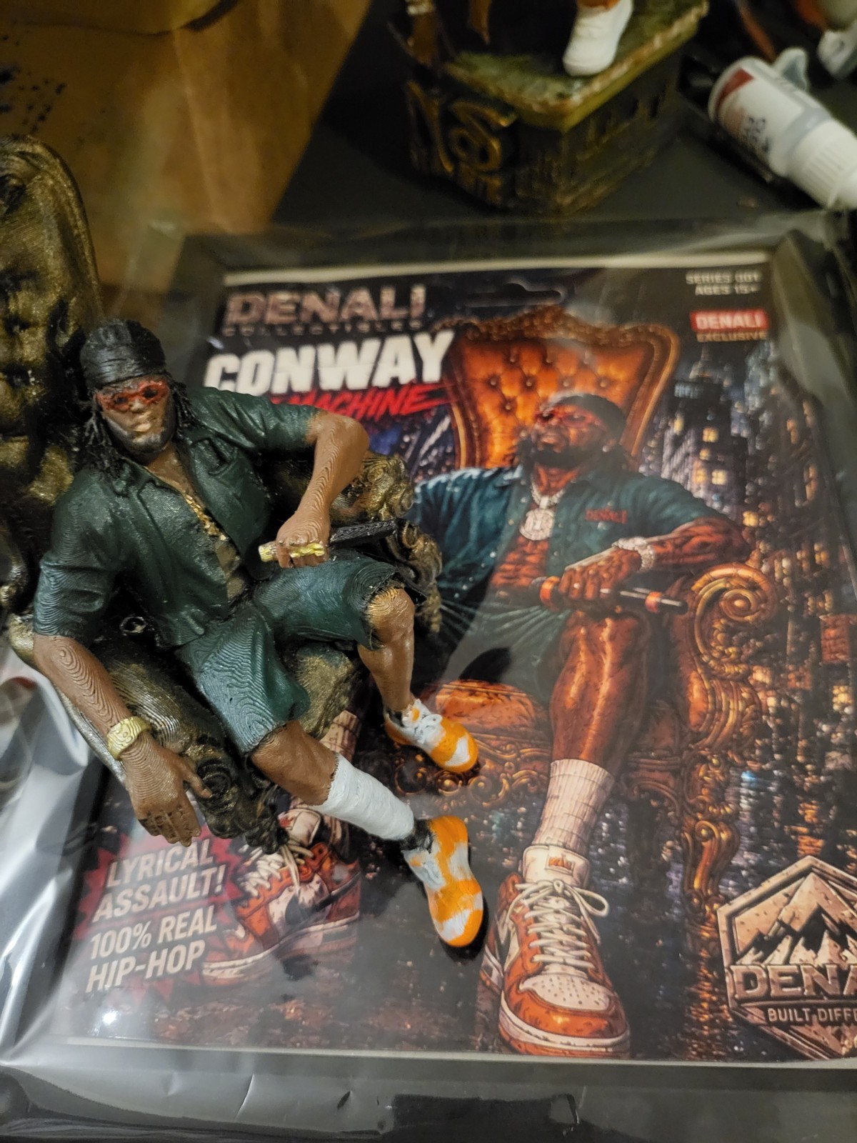 RARE Conway The Machine Figurine Limited Edition Custom Made