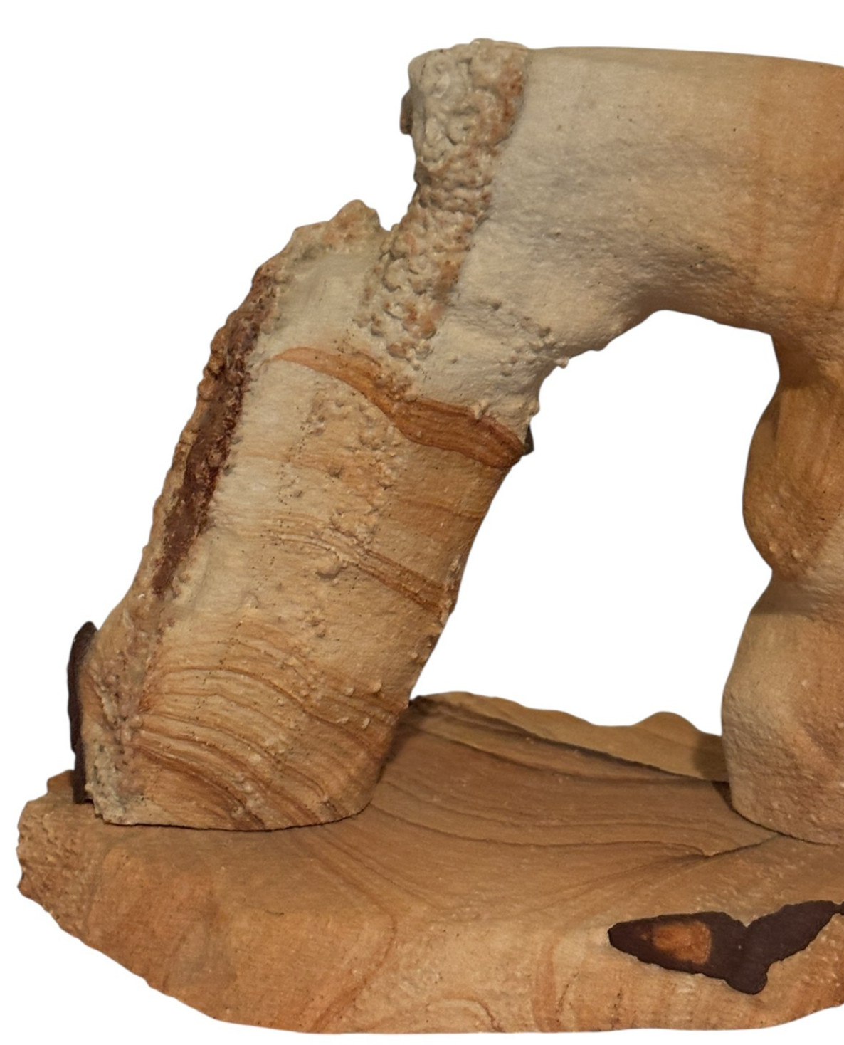 Arizona Sierra Sandstone Sand Stone Arch Sculpture 7″ L x 4 1/4″ W x 5 1/2″ H