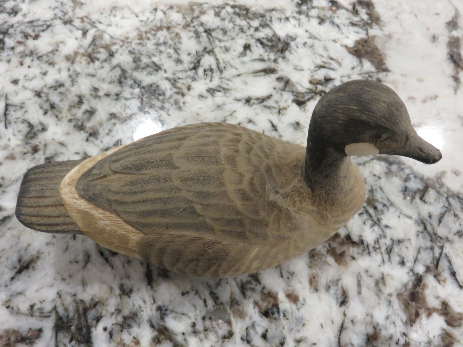 Hand Made & Painted Canada Goose 5″ Signed K Spell 11-20-84 LOOK READ