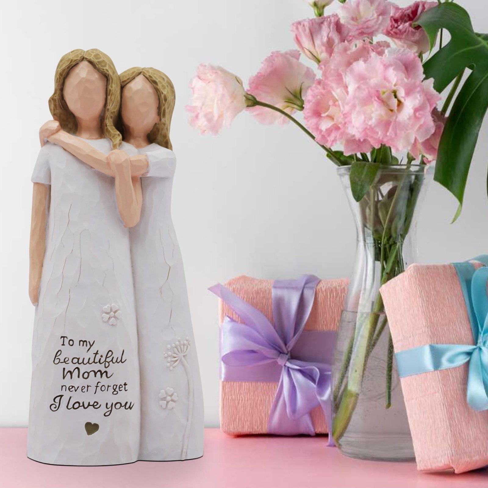 Hand-Painted Figurine – Unique Birthday & Valentine’s Day Gifts for Mom