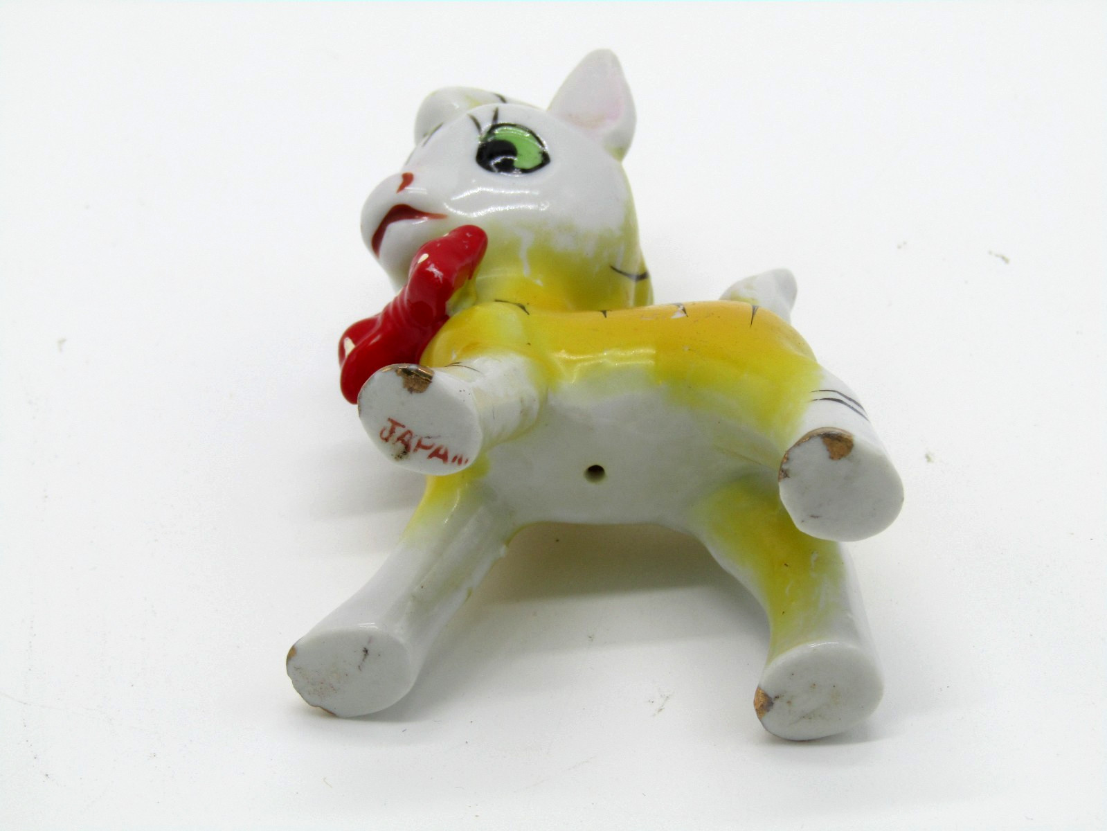 Vintage Mid-Century Anthropomorphic Animal Figurines Lot of 4 Made in Japan