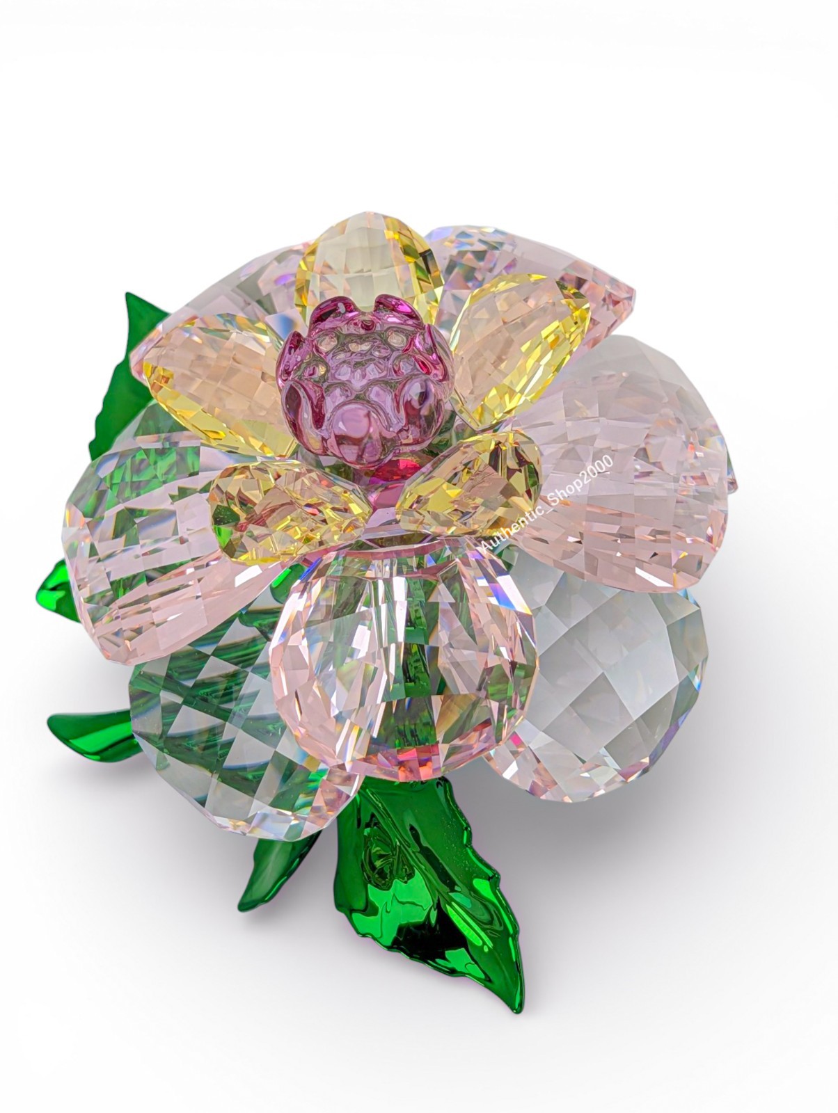 New 100% Authentic SWAROVSKI Crystal Florere Camellia Flower Figurine 5721538