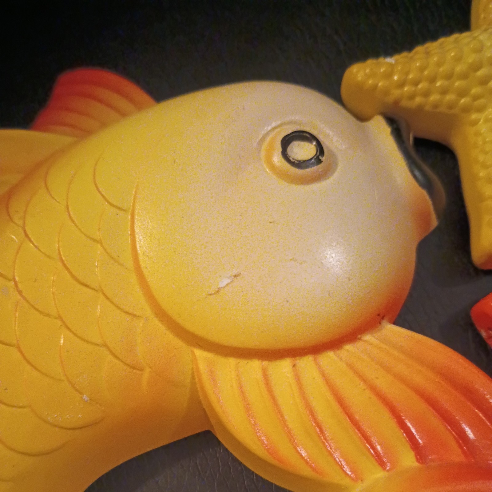 Vintage Miller Studio 1977 Chalkware Starfish & Goldfish Koi Wall Plaques