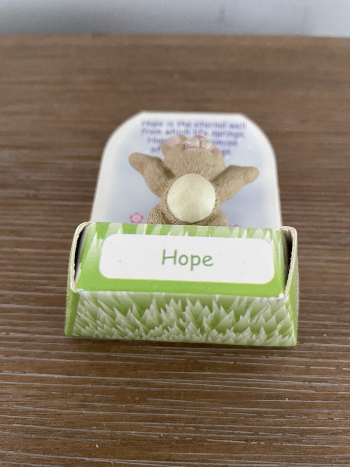 Vintage Russ I Believe in You Bunny Rabbit – Hope – Hand Painted