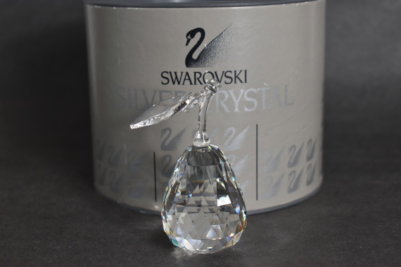Swarovski Crystal Pear Figurine MINT in Box.