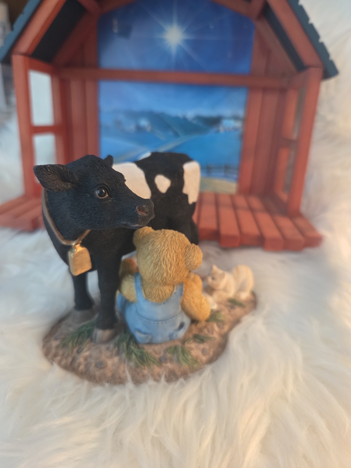 Mary’s Moo Moos Enesco Nativity “Barn Unto Us” MMM019+847364 MacDonald Bessie