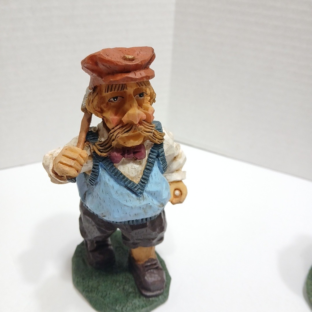 Vrg. Scottish Golfer Figurines Lot 0f 10 Souvenir Sports Decor 5 “