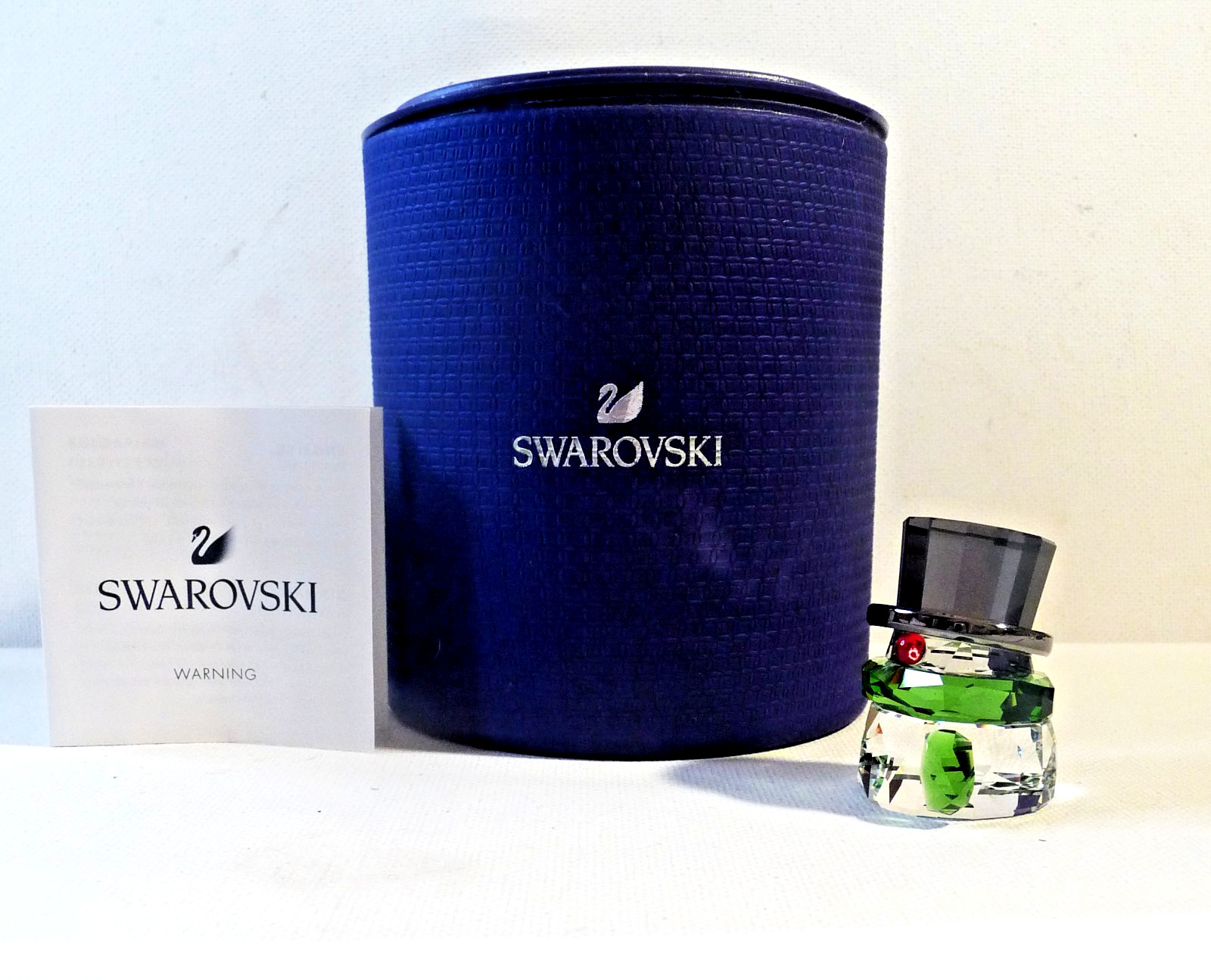 SWAROVSKI Holiday Cheers – Small Snowman Holiday Collectible 5596387 MIB