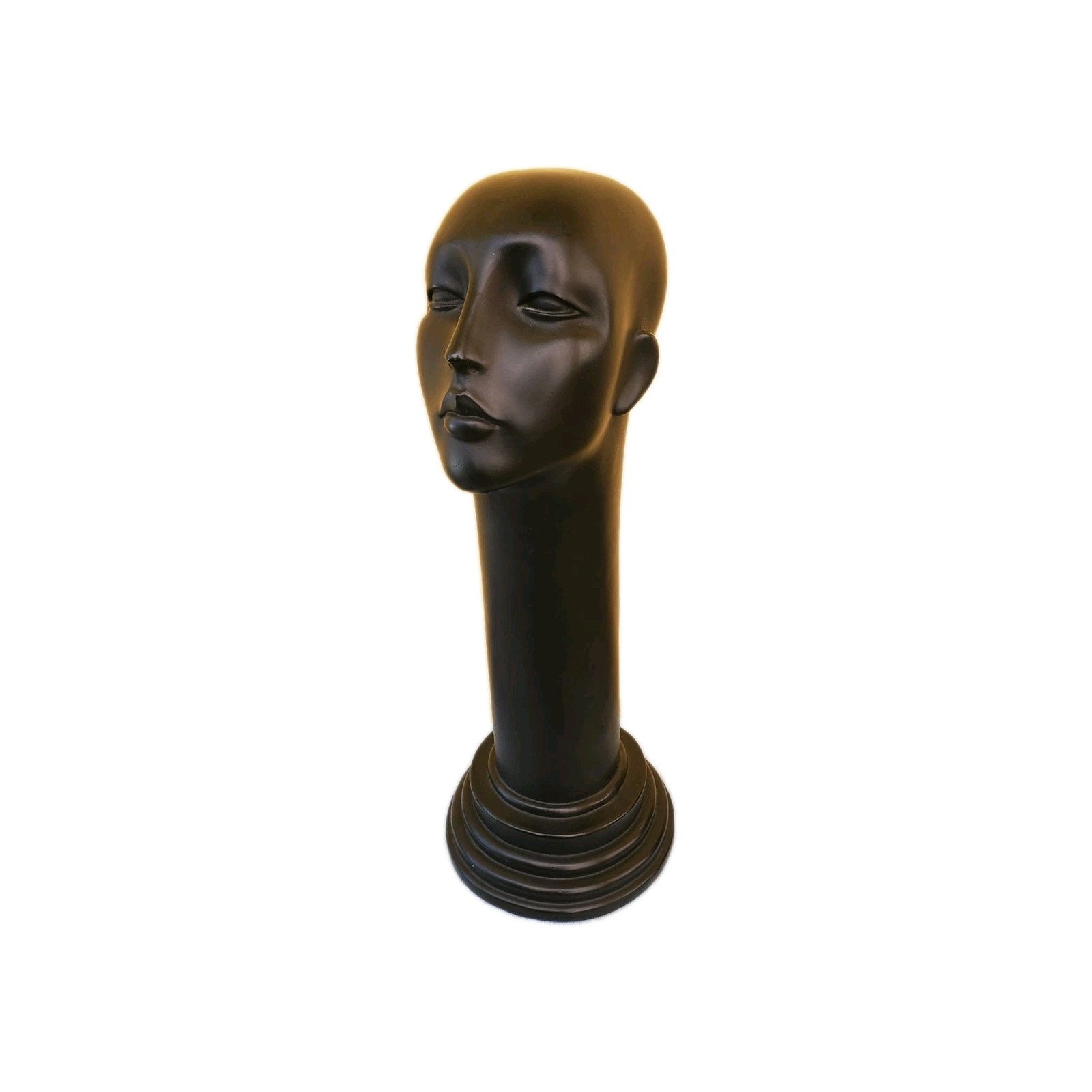 1980s Postmodern Large Chalkware Sculpture by Anne-Jo 21″ Tall