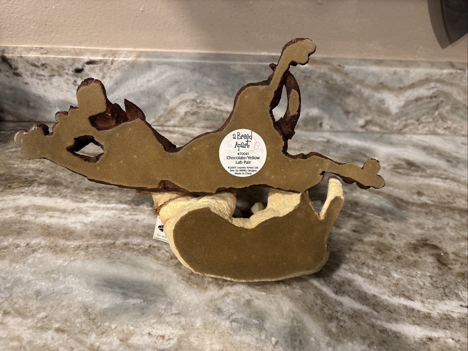 A Breed Apart Chocolate Yellow Lab 70041