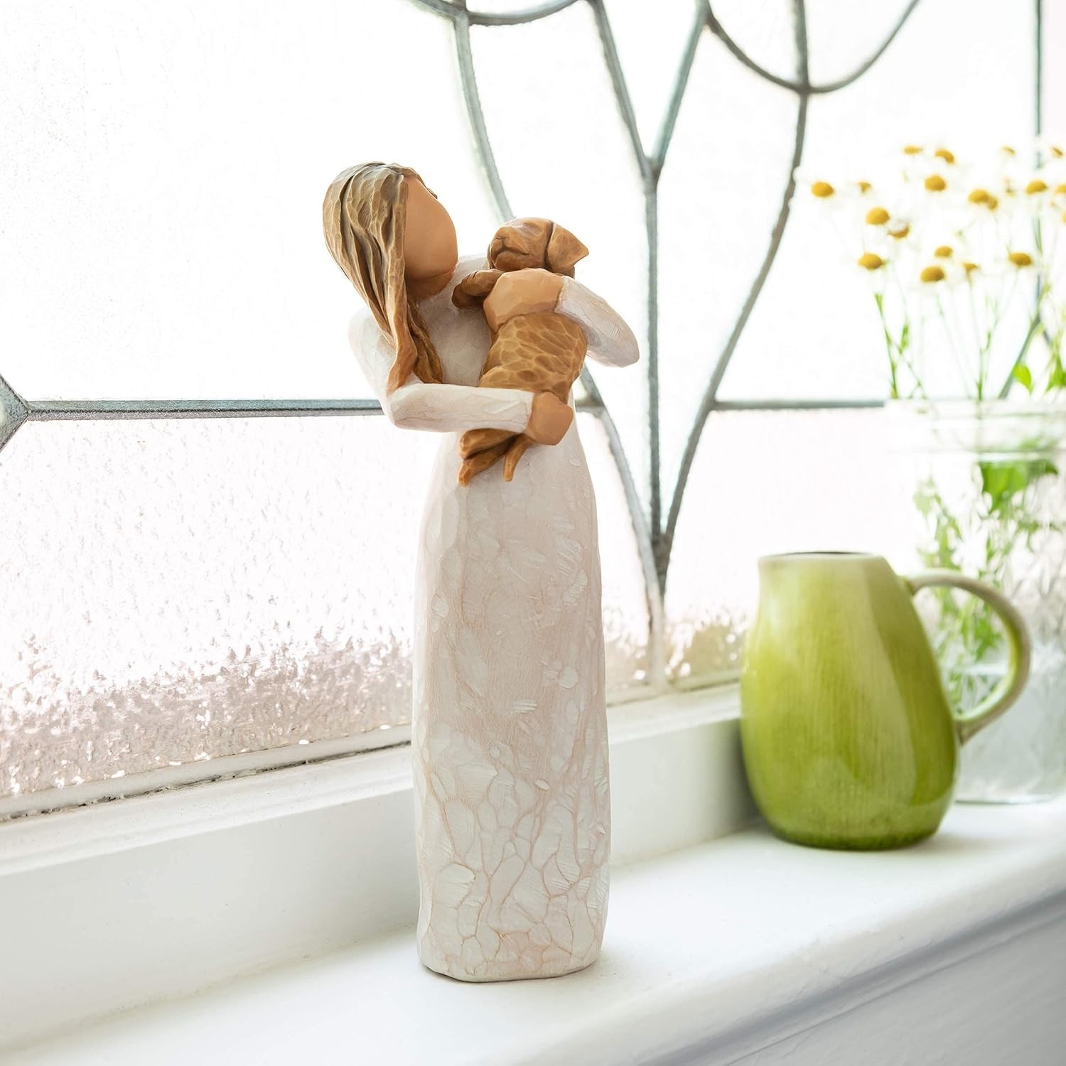 Willow Tree Adorable You Golden Dog Figurine Susan Lordi Sculpted Figure