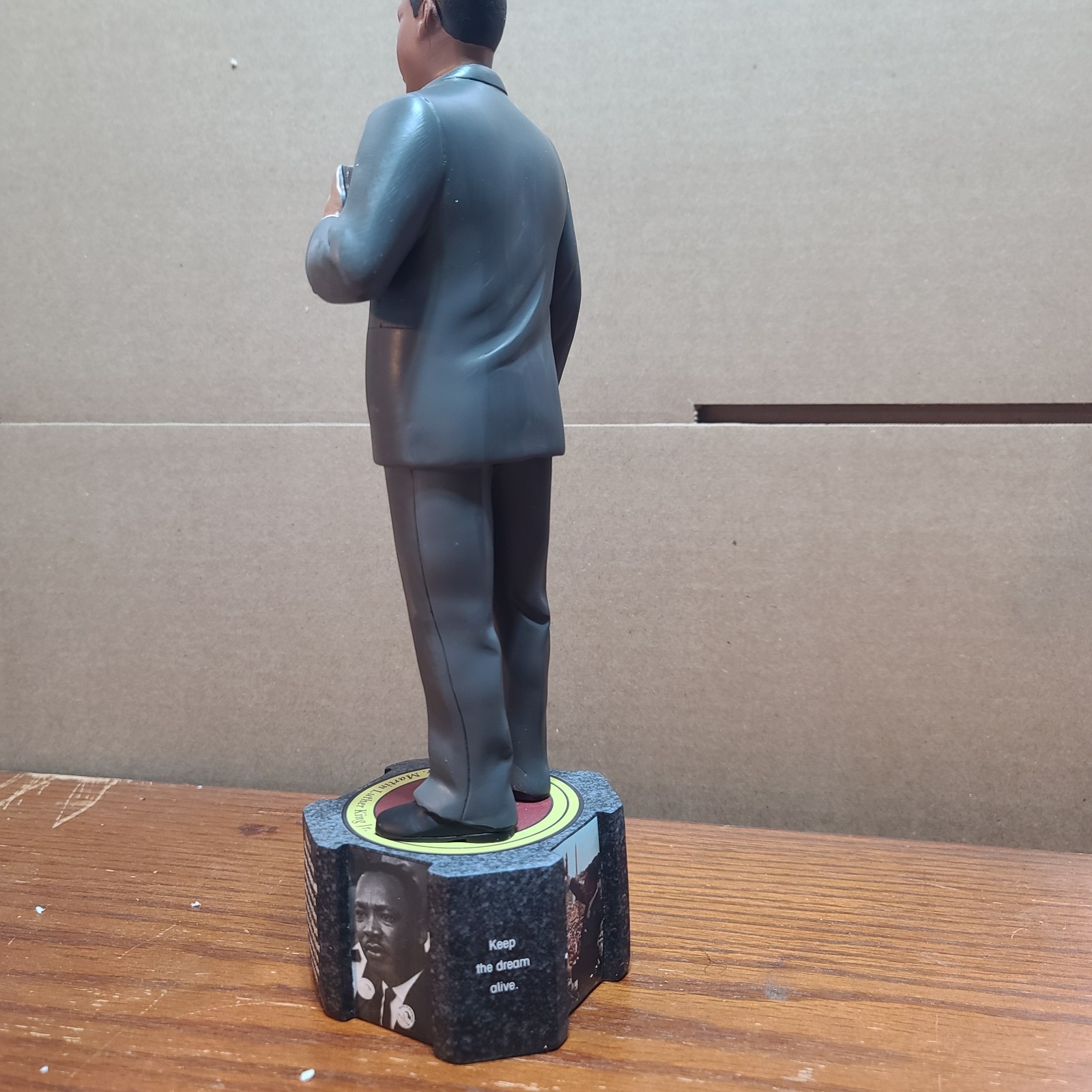 Martin Luther King Jr. sculpture designed by artist Keith Mallett. New In Box
