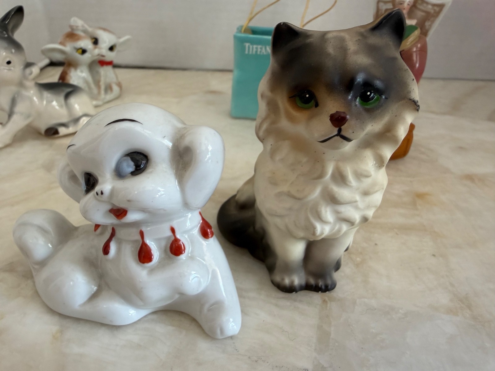 Vintage Porcelain Figurine Lot of 7 Occupied Japan & Japan Assorted Figures