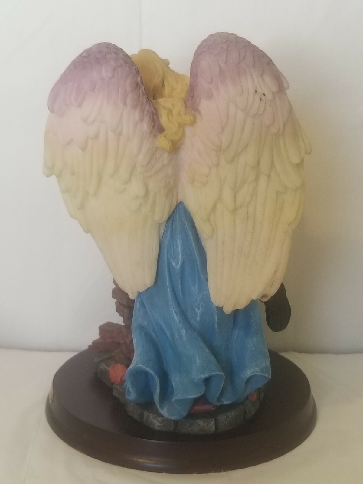 Vtg Firefighter Collection Figurine Tribute Our Unsung Heroes Angel Protection
