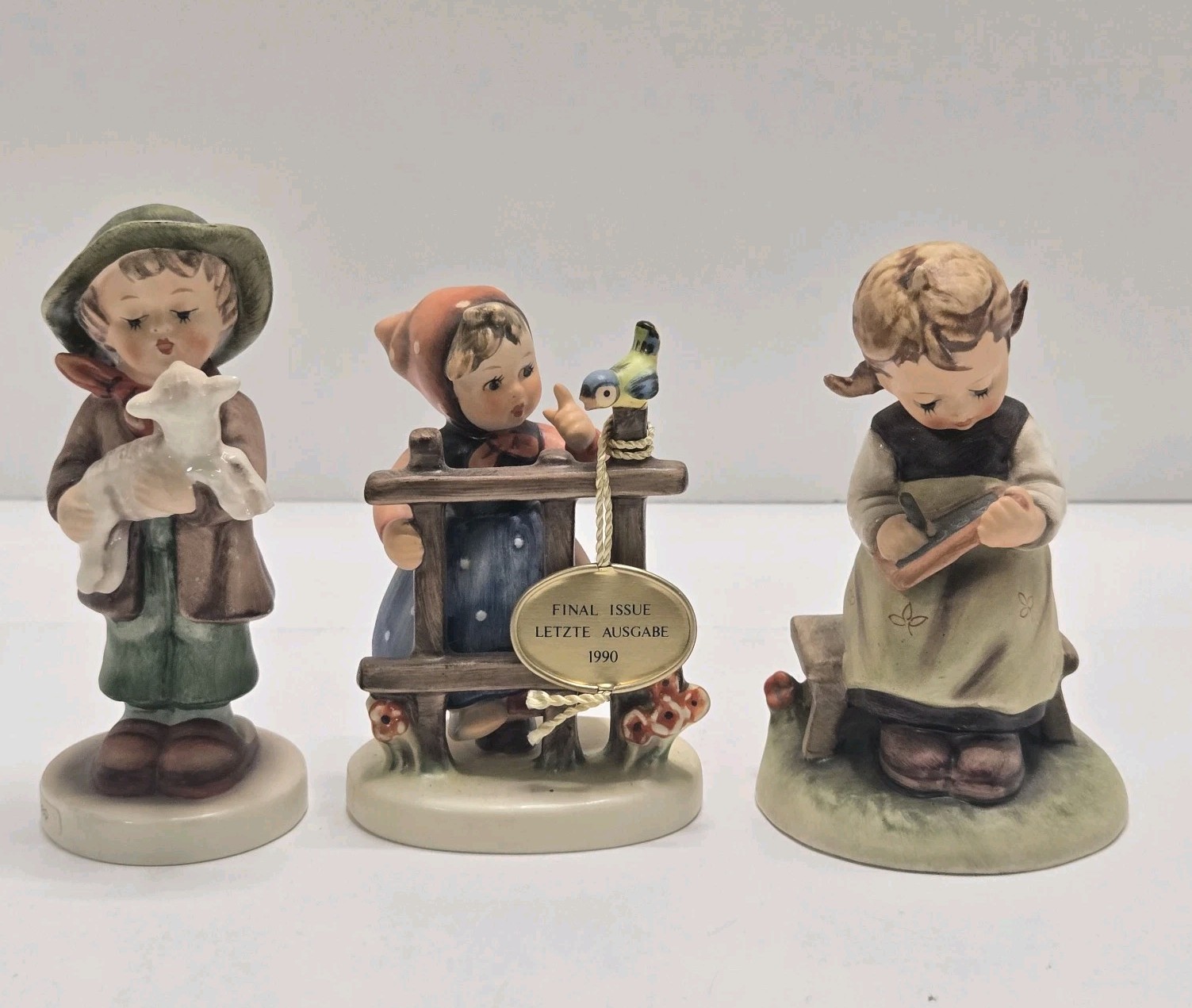 Lot of 3 Goebel W. Germany Figurines – Hummel Style – Excellent Condition