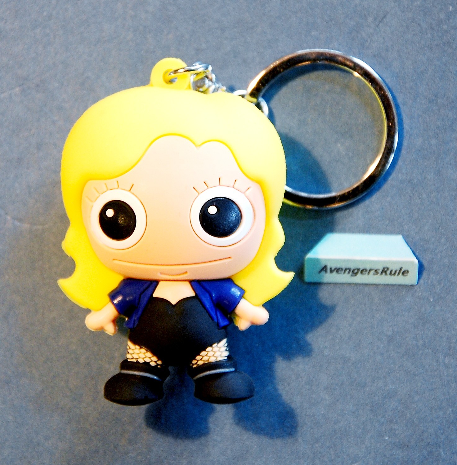 DC Comics Figural Keyring Series 3 3 Inch Black Canary