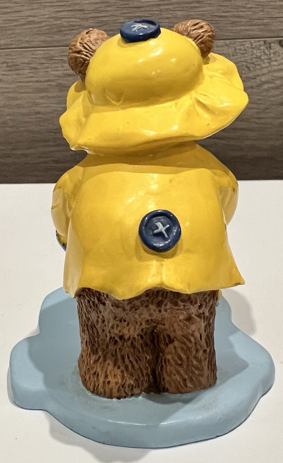 Vintage 1994 Peggy Jo Ackley “Rainy Day Pals” Resin Hand Painted Figurine 3.25”