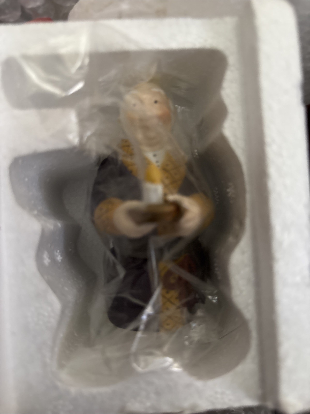 Heritage Village Collection Bah, Humbug! Hand painted Porcelain Hinged Box