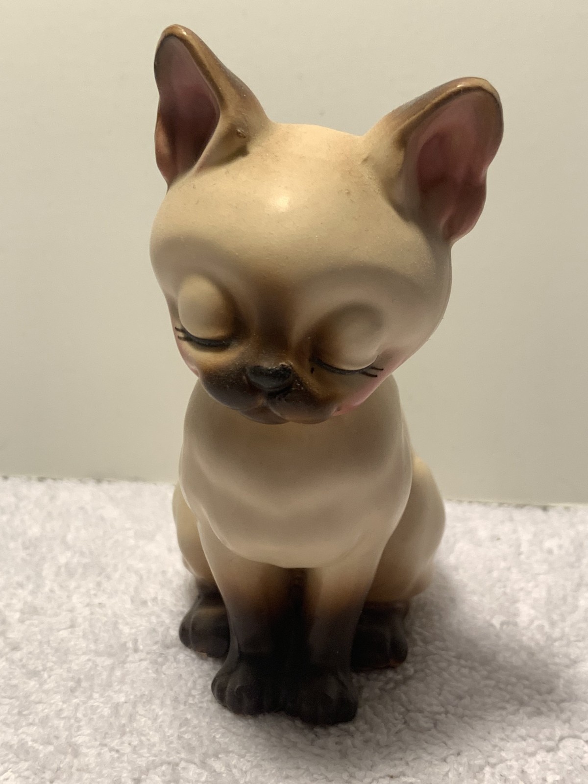 Vintage Josef Originals Siamese Cat Figurine Japan – 1960’s HTF