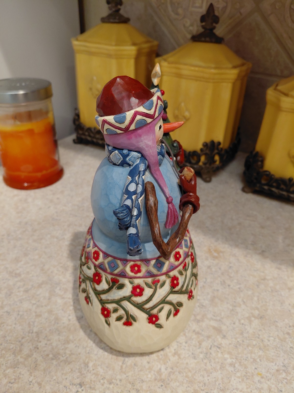 JIM SHORE CHRISTMAS SNOWMAN “BE COOL” 2010 RETIRED FIGURINE 4017671 BOX