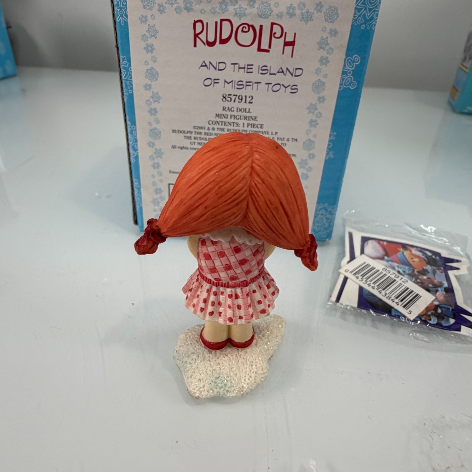 Rudolf And The Island Of Misfit Toys “Rag doll” 857912 Enesco Figure W/ Box