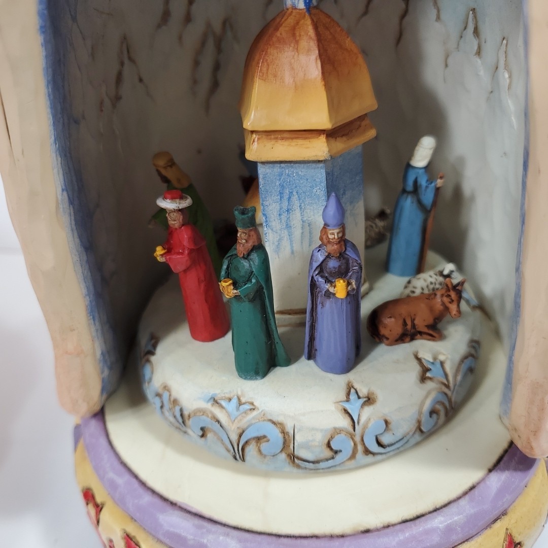 Jim Shore “Silent Night”-2006-No Box-Pre Owned-Musical Figurine