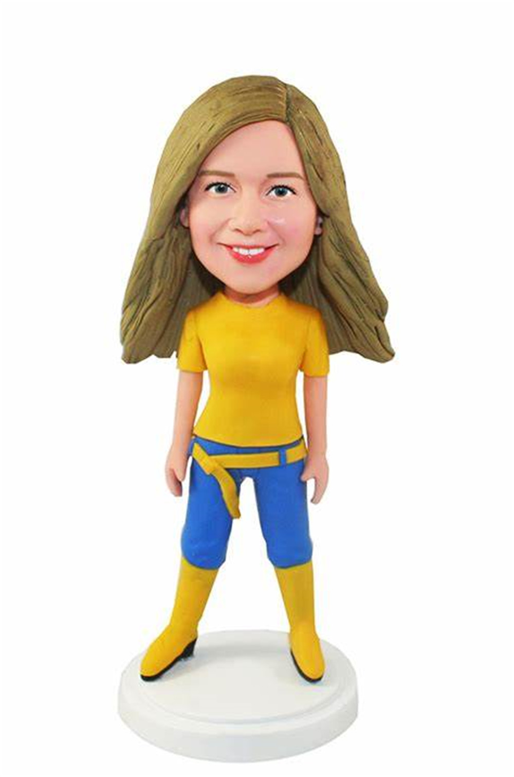 Custom Bobblehead Figurine, Personalized Likeness Bobble Head for Woman Birthday