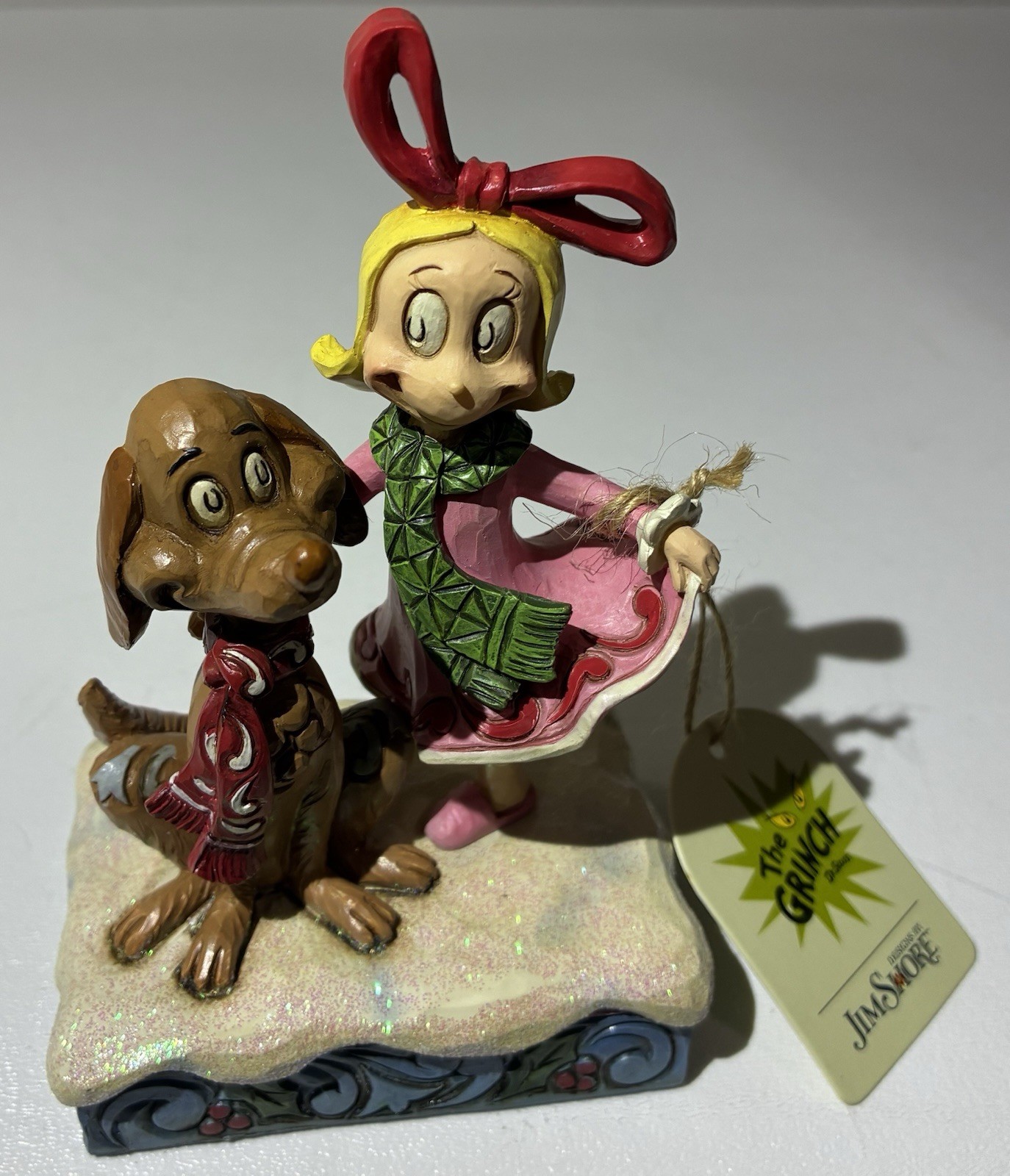 Jim Shore CINDY LOU AND MAX GRINCH FIGURINE 6015220 CHRISTMAS NWT 2024