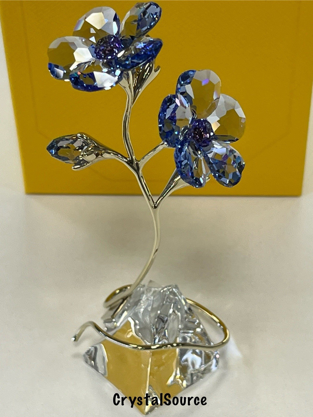 Swarovski Crystal Florere ROZANNE Geranium Flower Figurine 5693143
