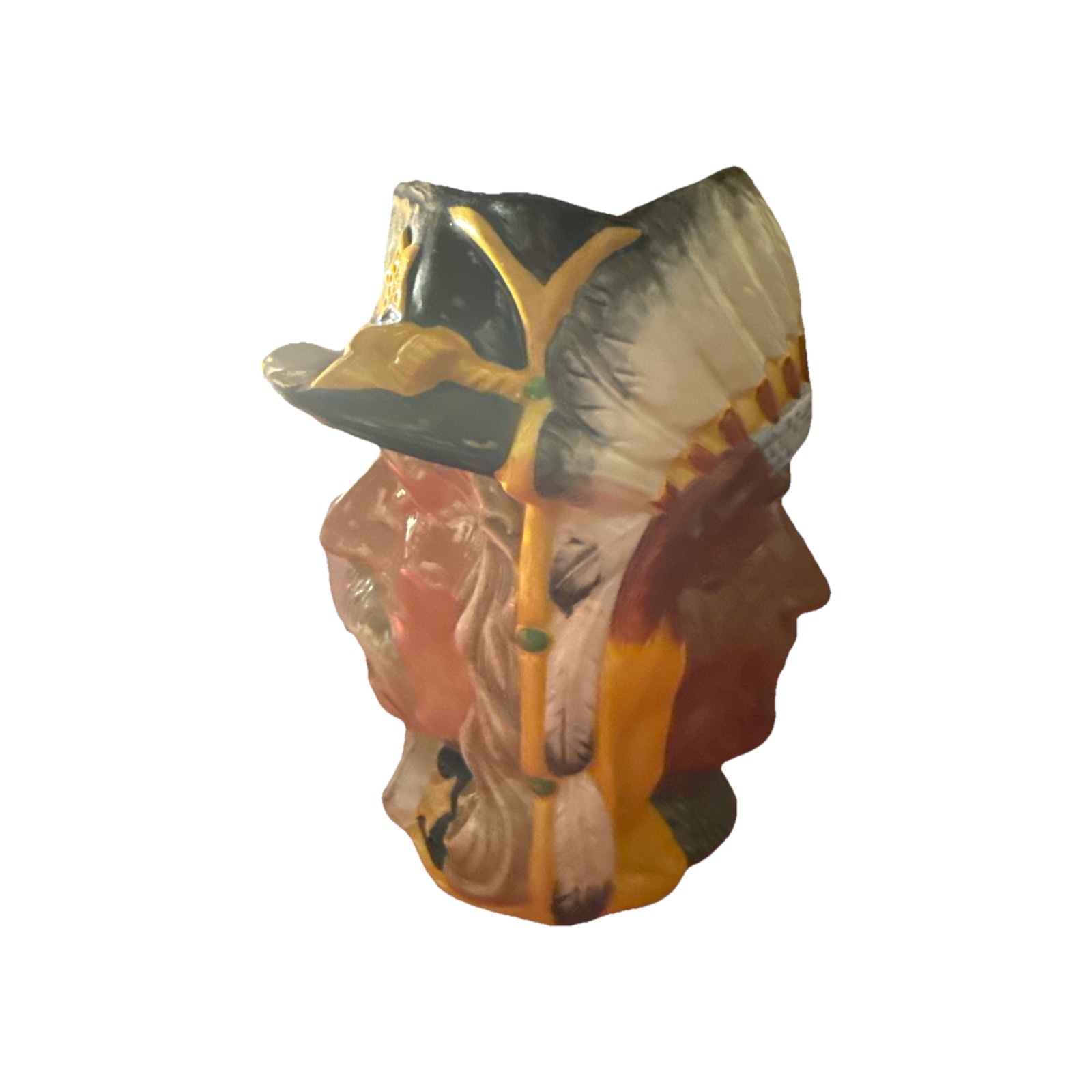 Royal Doulton The Antagonists Collection General George Custer Sitting Bull Toby
