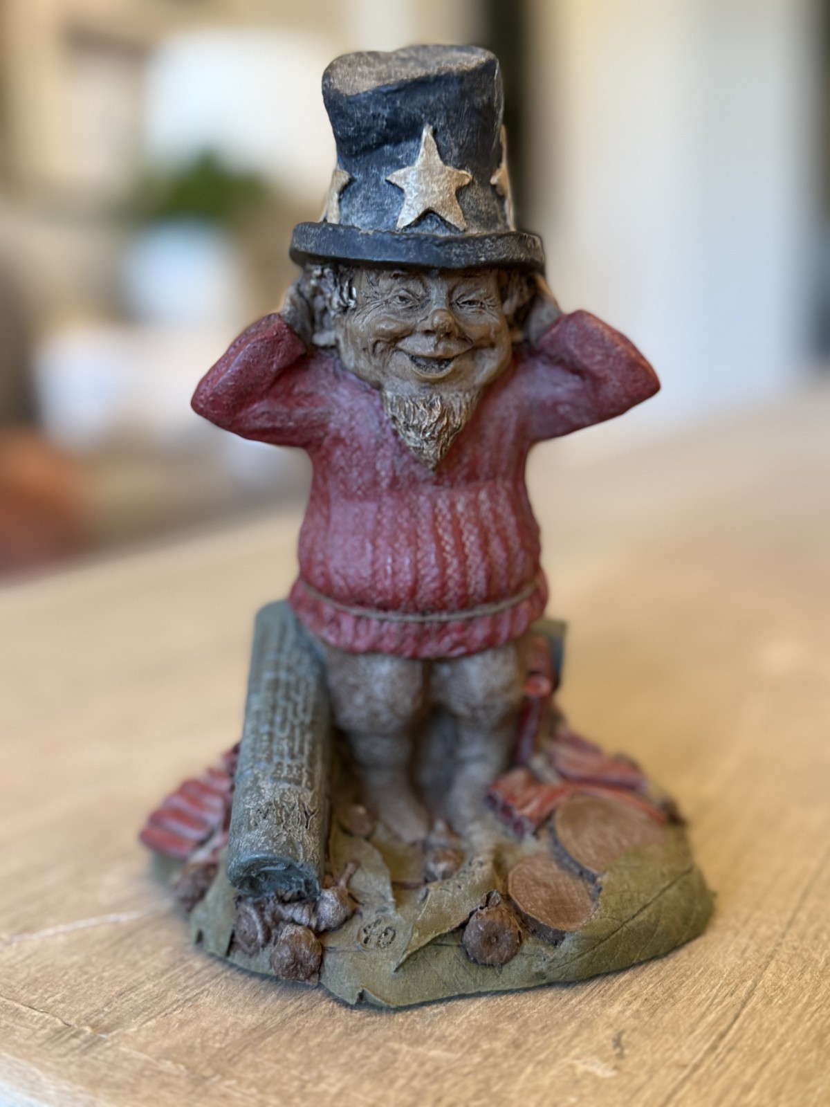 SAMMY-R 1985 – Tom Clark Gnome – Cairn Studio #1098 – Ed #40 – Hand Signed