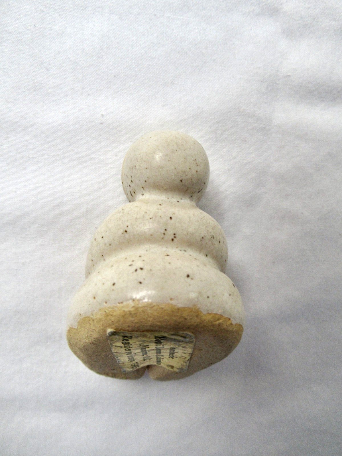 Betti Bouman Mini 2.25 in Clay Figurine Eskimo Mother & Child 1985