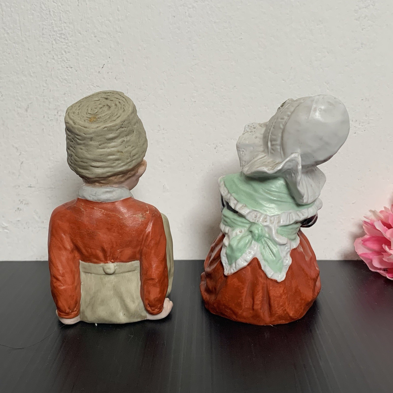 A. Jungerhans of Rotterdam Porcelain – Antique German Boy and Girl Figures