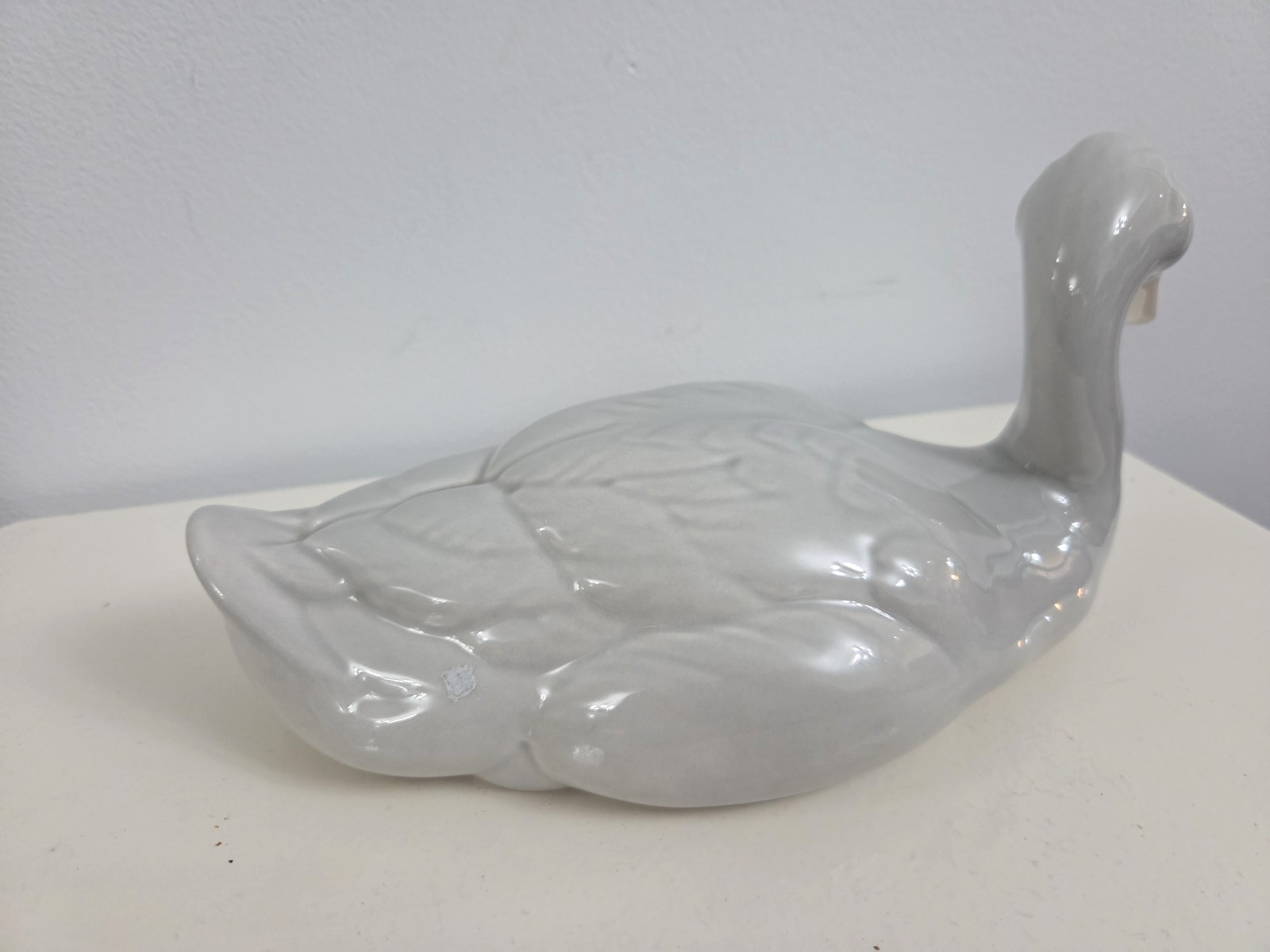 Beautiful Retired Hispania Porcelain Duck Figurine 27cm Daisa 1986 Made in Spain