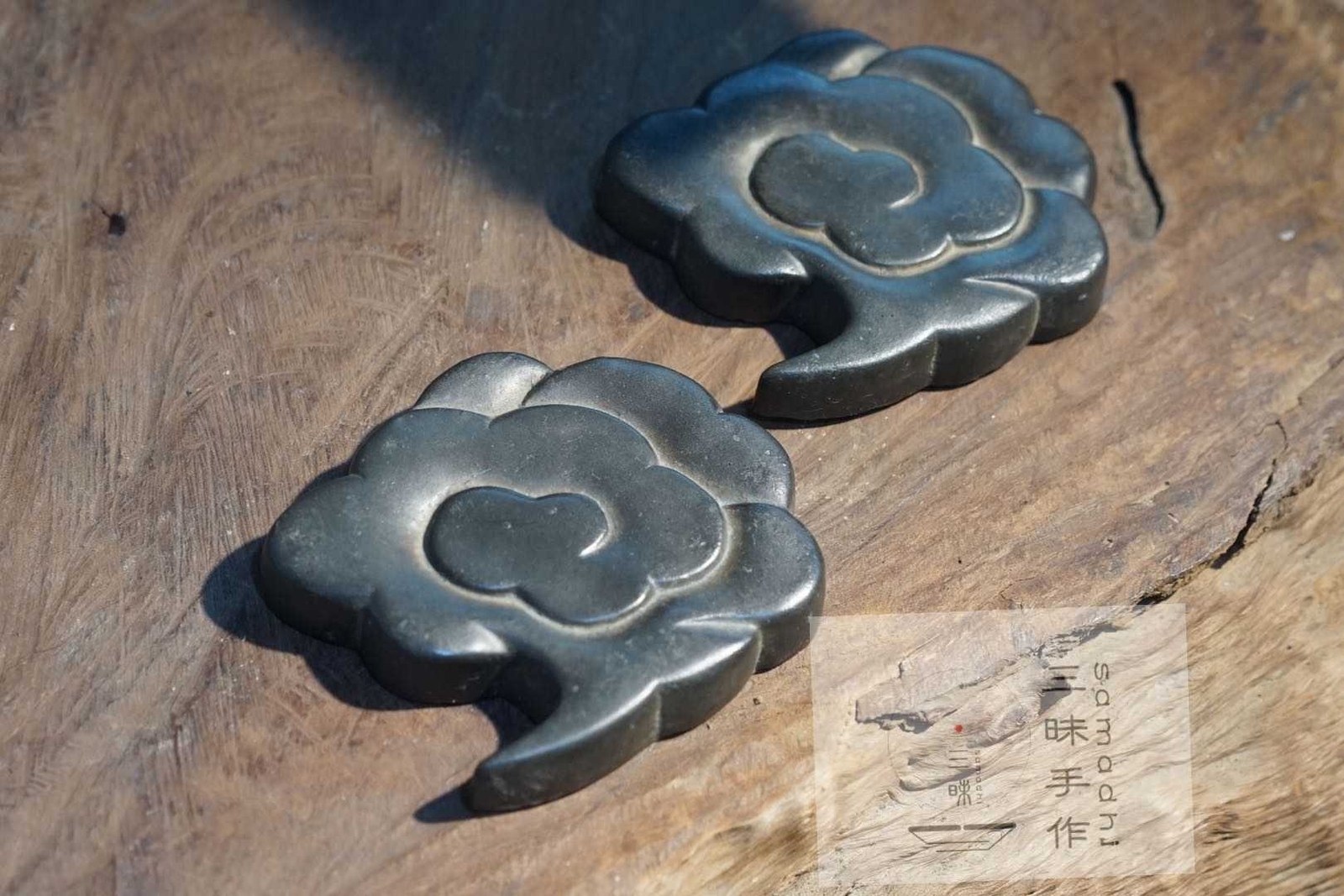 Imitation of Stone Carvings Auspicious Clouds Tea Utensils Tea Japanese Style