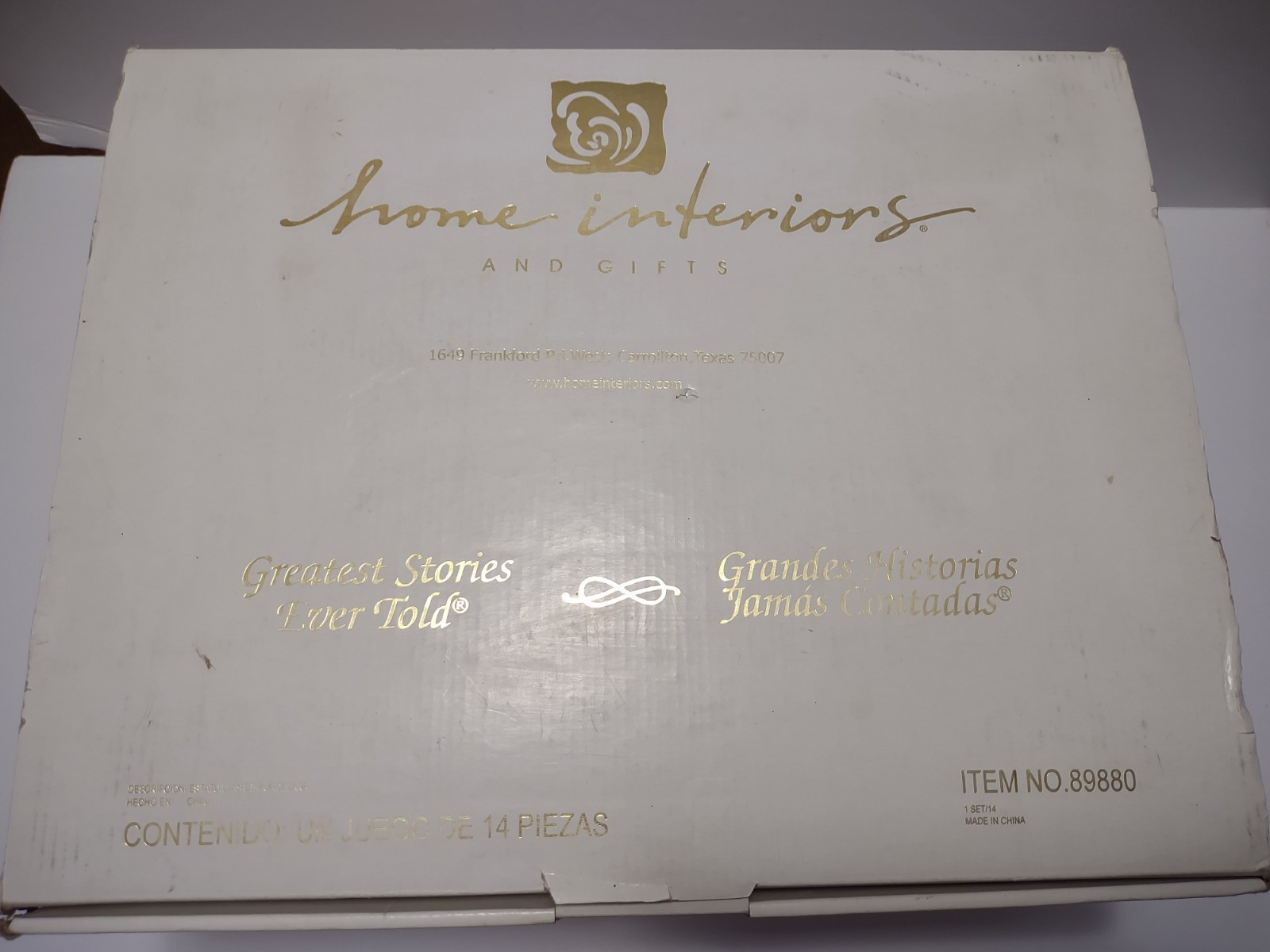 Home Interiors The Last Supper Jesus & Disciples Porcelain Figurines 89880 14 pc