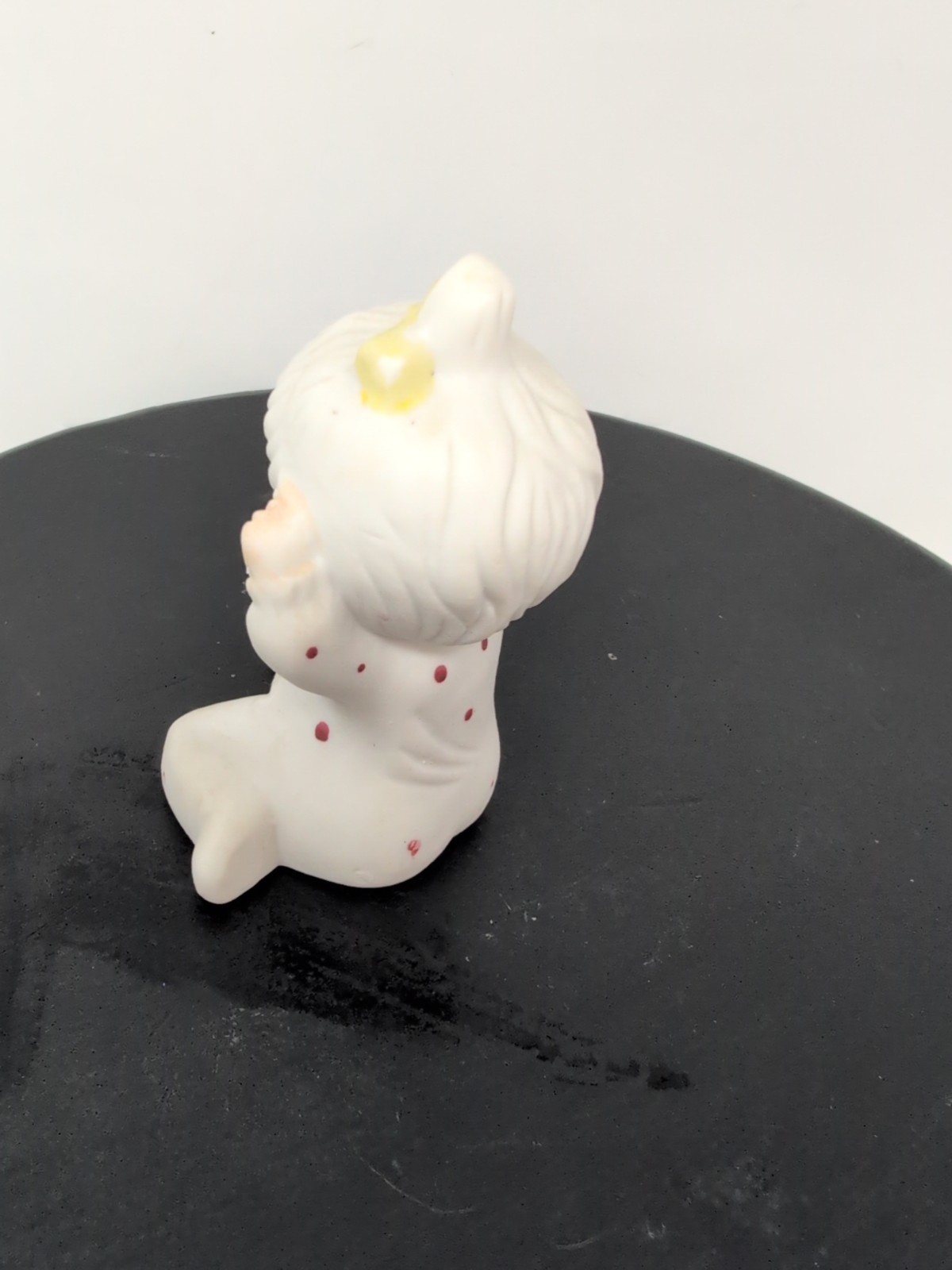 1950s Sophia-Ann Adorable Babies Holding Flower Porcelain Set Of 3 3″-4″ T