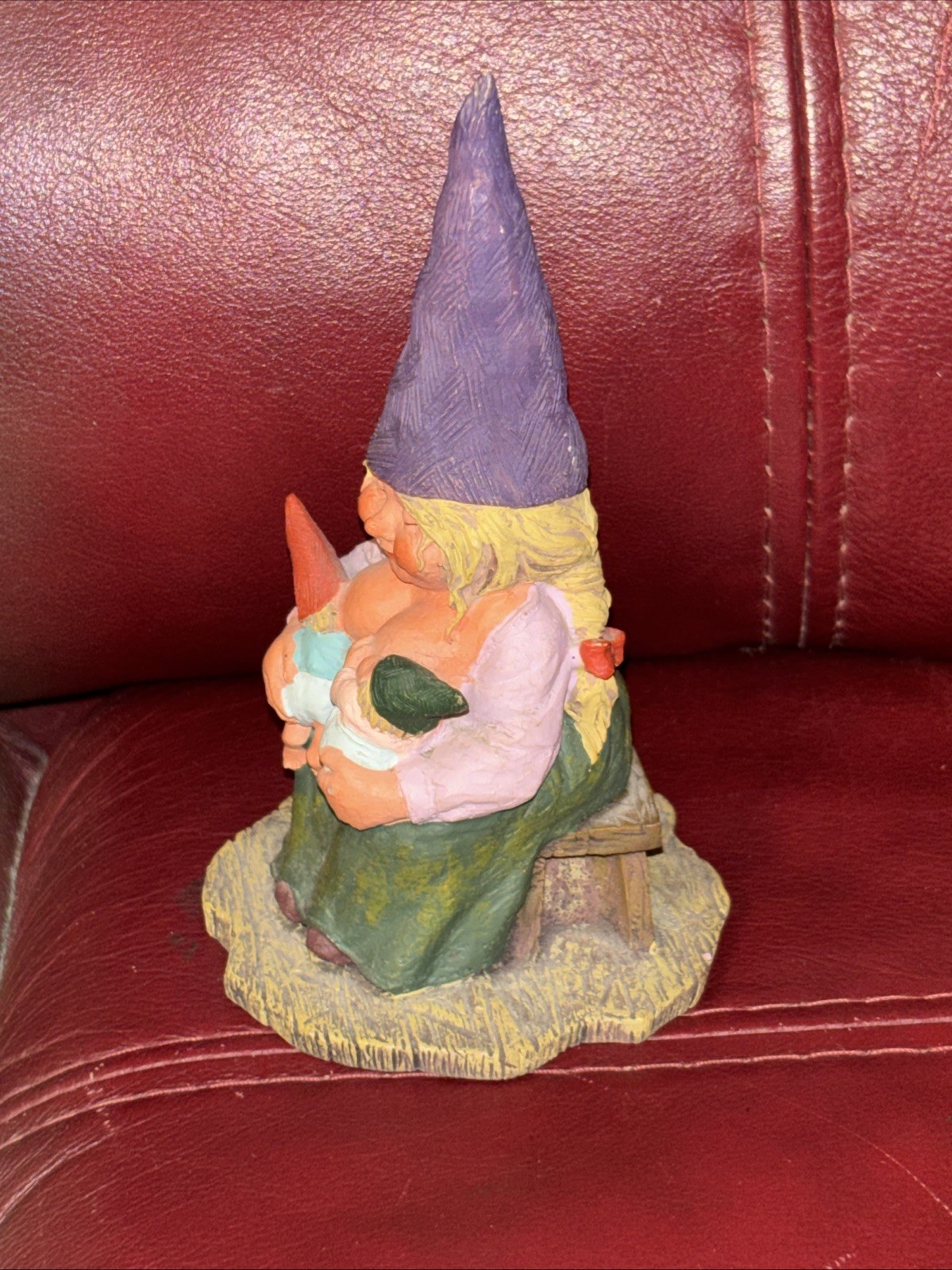 Rien Poortvliet “Catherine with babies” Gnomes figurine By Egbert Twin Gift